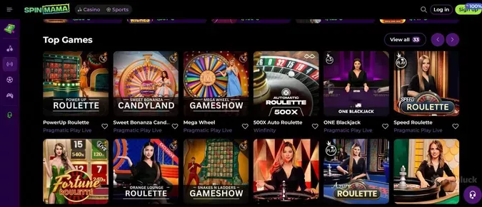 Spinmama bonus bez vkladu