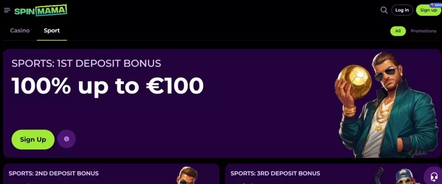 Spinmama bonus brez pologa